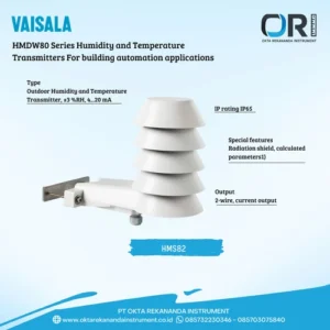 VAISALA HMS82 Outdoor Humidity and Temperature Transmitter, ±3 %RH, 4...20 m PRE ORDER 4-8 WEEKS