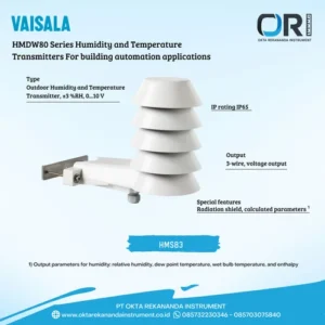 VAISALA HMS83 Outdoor Humidity and Temperature Transmitter PRE ORDER 4-8 WEEKS