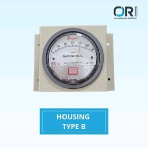 HOUSING /BRACKET/CASING MAGNEHELIC BAHAN BAJA Steel