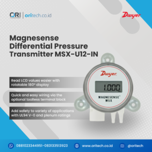 Magnesense Dwyer Differential Pressure Transmitter MSX-U12-IN