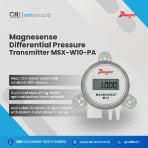 Magnesense Dwyer Differential Pressure Transmitter MSX-W10-PA