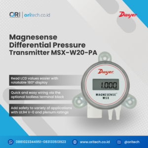 Magnesense Dwyer Differential Pressure Transmitter MSX-W20-PA